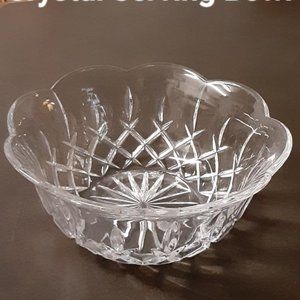 Crystal Serving Bowl